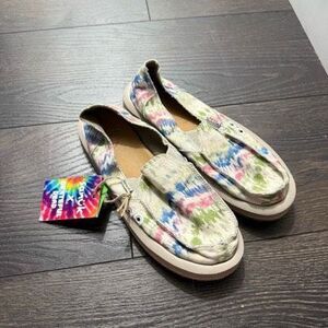 Grateful Dead x Sanuk Women’s 8 Limited Edition Slip on Shoes New Canvas